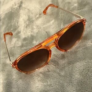 Wildfox Orange and Brown Sunglasses